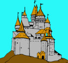 Dibujo Castillo medieval pintado por frankito