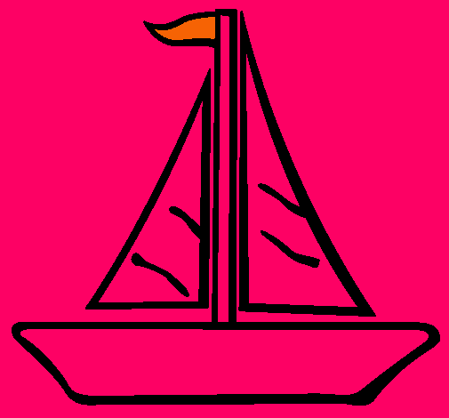 Dibujo Barco velero pintado por chykys