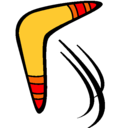 Dibujo Bumerán pintado por bumerang