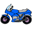 Dibujo Motocicleta pintado por Porrina