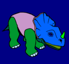 Dibujo Triceratops II pintado por yoshua