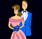 Dibujo Marido y mujer II pintado por popocatepetl