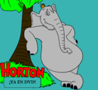 Dibujo Horton pintado por seluu