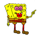 Dibujo Bob Esponja pintado por marifer