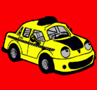 Dibujo Herbie Taxista pintado por renaulsimbol