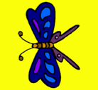 Dibujo Mariposa pintado por vivialinda