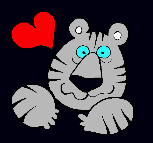 Tigre loco de amor