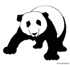 Dibujo Oso panda pintado por xhikaa