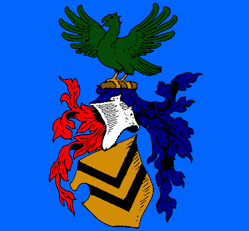 Escudo de armas y aguila 