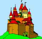 Dibujo Castillo medieval pintado por victorsanchez