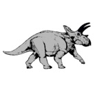 Dibujo Triceratops pintado por joel2002