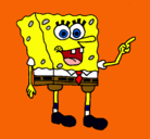 Dibujo Bob Esponja pintado por KELLY