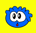 Dibujo Puffle 2 pintado por munita44