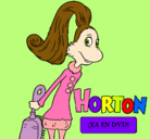Dibujo Horton - Sally O'Maley pintado por KARELYS