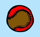 Dibujo Pelota de béisbol pintado por fede