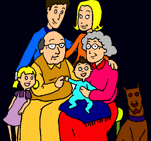 Dibujo Familia pintado por Ayelen