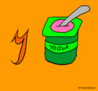 Dibujo Yogur pintado por Ayelen