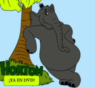 Dibujo Horton pintado por valent