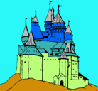 Dibujo Castillo medieval pintado por bairitoxxxx