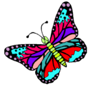 Dibujo Mariposa 4 pintado por lidi