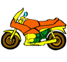 Dibujo Motocicleta pintado por marilu
