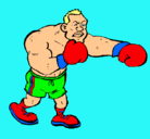 Dibujo Boxeador pintado por BEN10