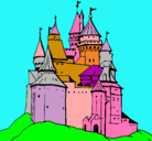 Dibujo Castillo medieval pintado por 5459519565