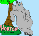 Dibujo Horton pintado por edsotica