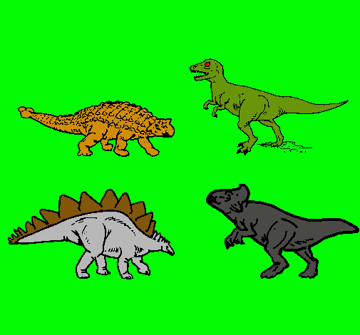 Dinosaurios de tierra