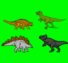 Dibujo Dinosaurios de tierra pintado por buggui 