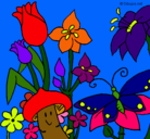 Dibujo Fauna y flora pintado por abdi