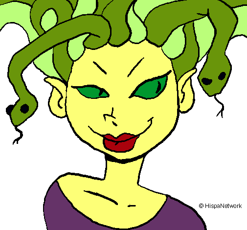 Mujer medusa