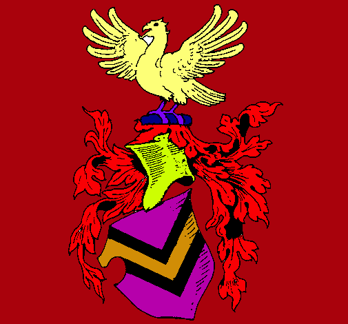 Escudo de armas y aguila 