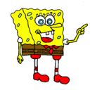 Dibujo Bob Esponja pintado por loglb