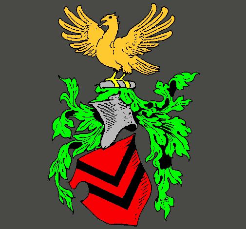 Escudo de armas y aguila 