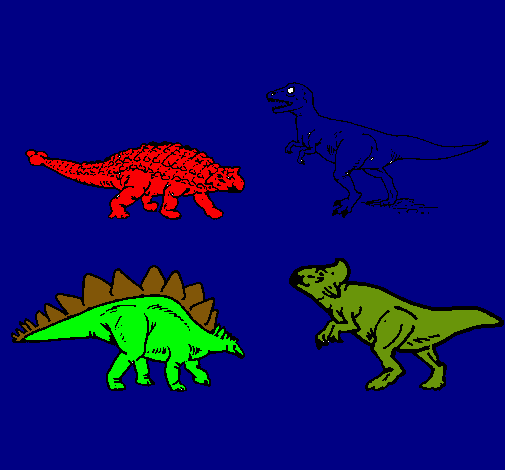 Dinosaurios de tierra