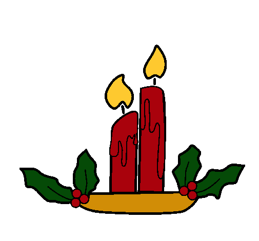 Velas de navidad