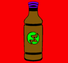 Dibujo Botella de refresco pintado por yael