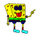 Dibujo Bob Esponja pintado por bradon