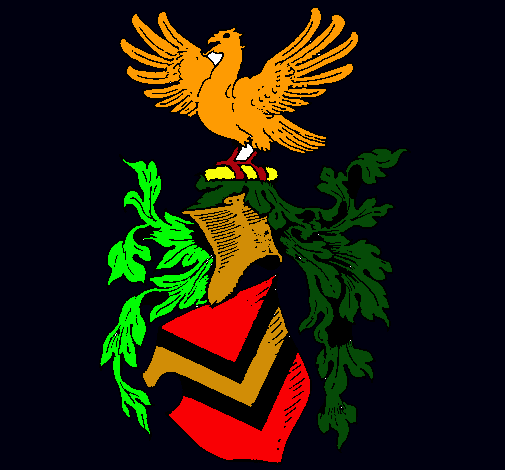 Escudo de armas y aguila 