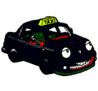 Dibujo Herbie Taxista pintado por hefubi