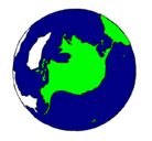 Dibujo Planeta Tierra pintado por danaeee
