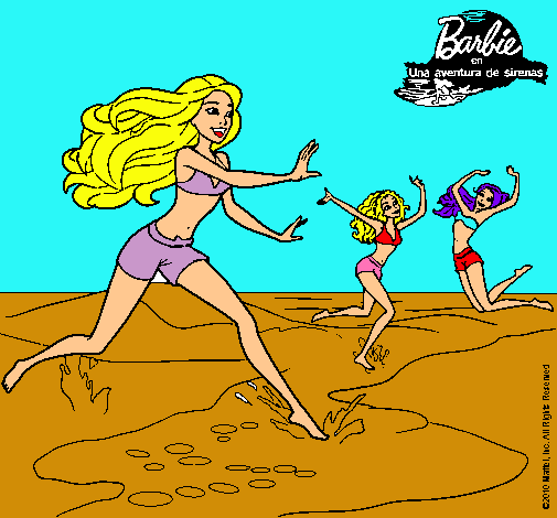 Barbie de regreso a la playa