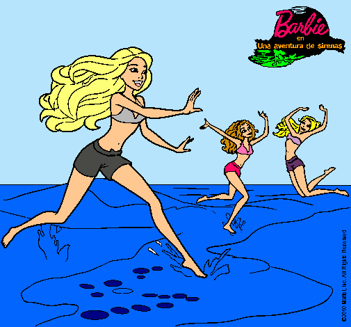 Barbie de regreso a la playa