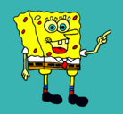 Dibujo Bob Esponja pintado por EDER