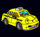 Dibujo Herbie Taxista pintado por jamontastico