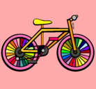 Dibujo Bicicleta pintado por petronila