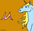 Dibujo Unicornio pintado por yanis