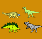 Dibujo Dinosaurios de tierra pintado por ulrix