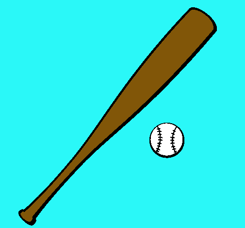 Bate y bola de béisbol